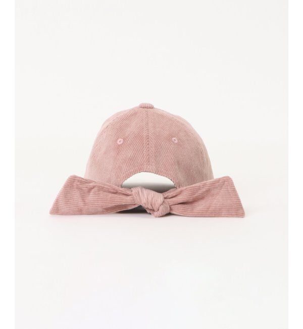 ikka kids「コーデュロイ後ろリボンキャップ」|その他|