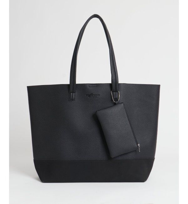 ikka「バイカラーシュリンクトートバッグ」|その他|