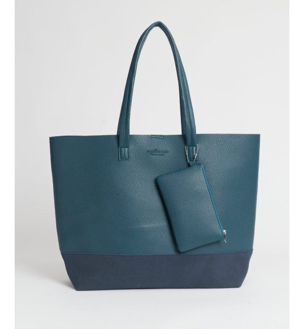 ikka「バイカラーシュリンクトートバッグ」|その他|