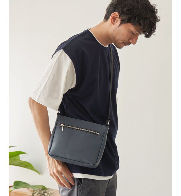 ikka「レザータッチサフィアーノショルダー」|その他|