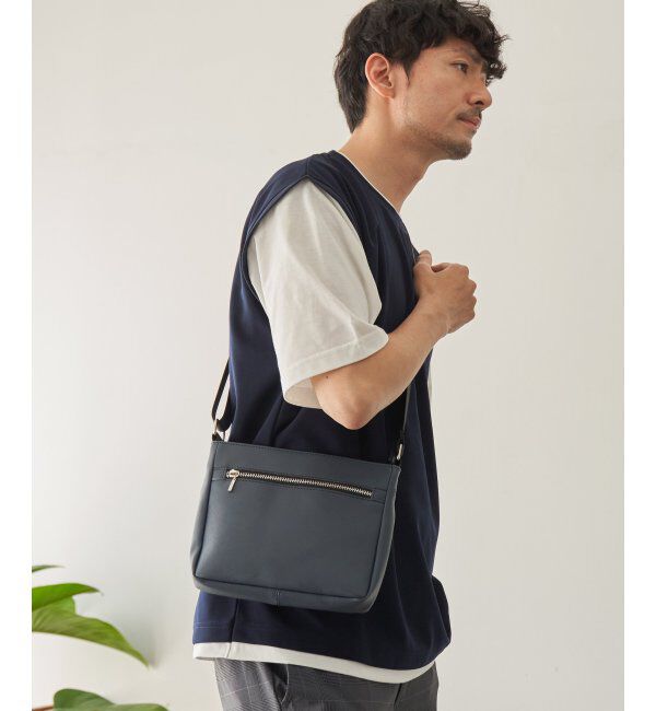 ikka「レザータッチサフィアーノショルダー」|その他|