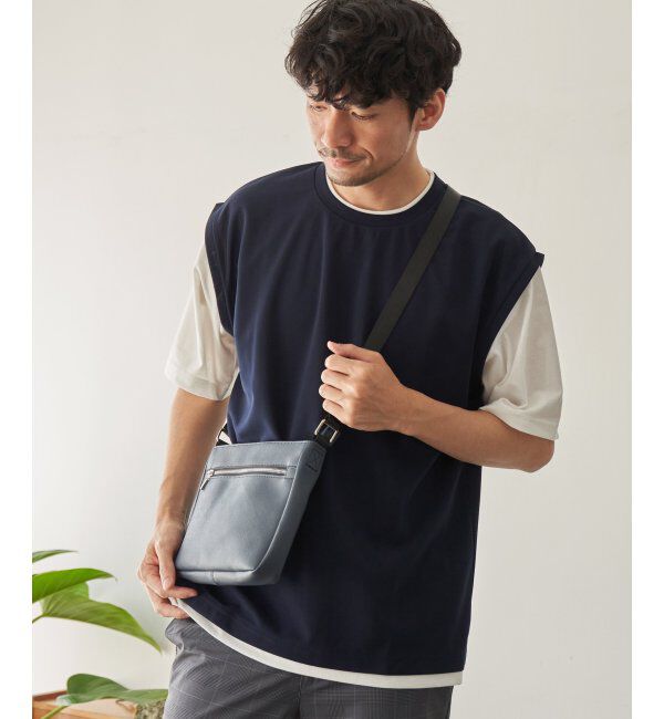 ikka「レザータッチサフィアーノショルダー」|その他|