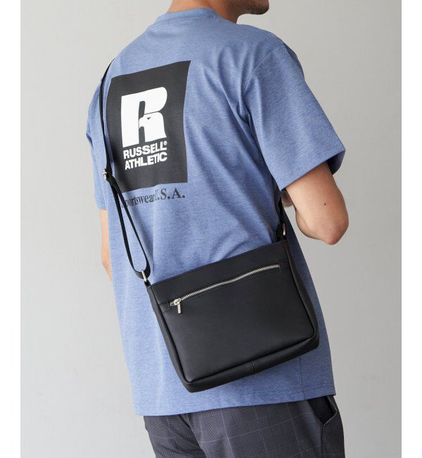 ikka「レザータッチサフィアーノショルダー」|その他|