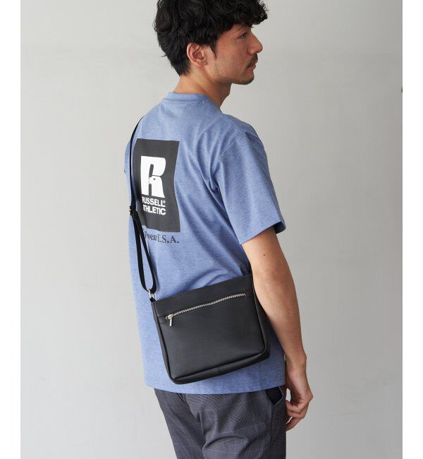 ikka「レザータッチサフィアーノショルダー」|その他|