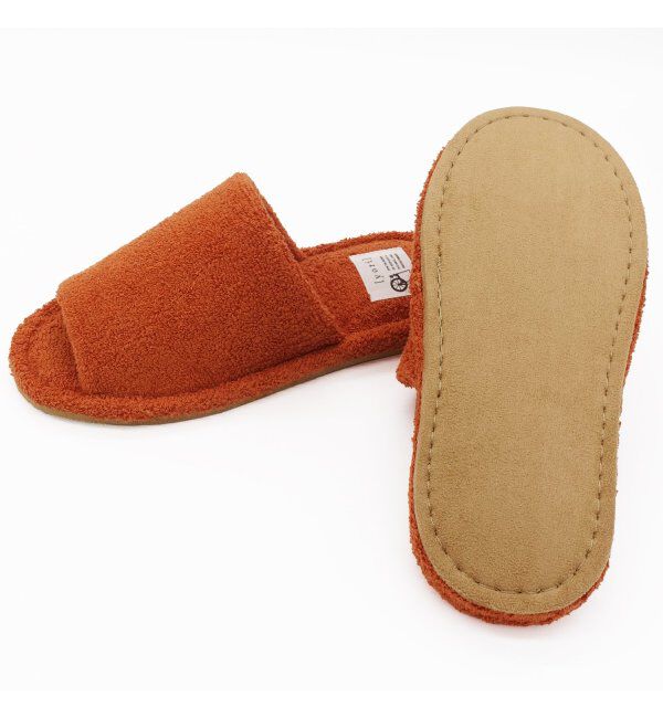 TOKYO DESIGN CHANNEL「yori パイル外縫いスリッパ L」|ルームシューズ|