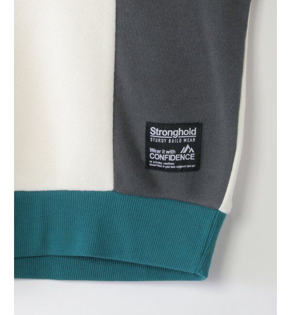 ikka kids「裏起毛縦切り替えトレーナー（120~160cm）」|Tシャツ・カットソー|