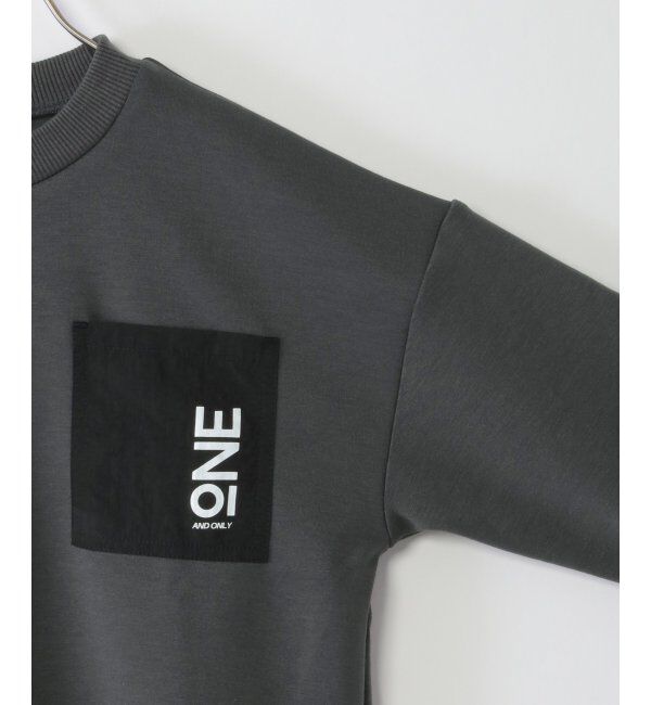 ikka kids「ダンボールプリントポケ付きトレーナー（120~160cm）」|Tシャツ・カットソー|