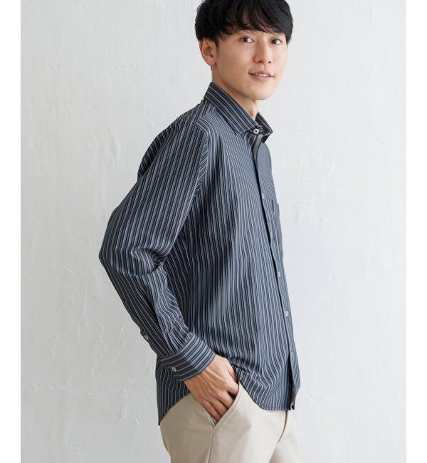 IKKA LOUNGE「GOKU楽ワークスイスカラーシャツ」|シャツ・ブラウス|