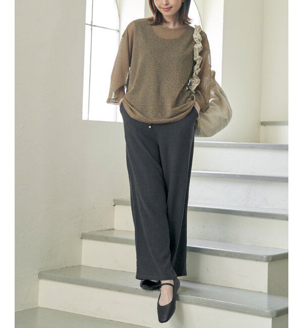 ikka「イージーワイドパンツ」|その他|