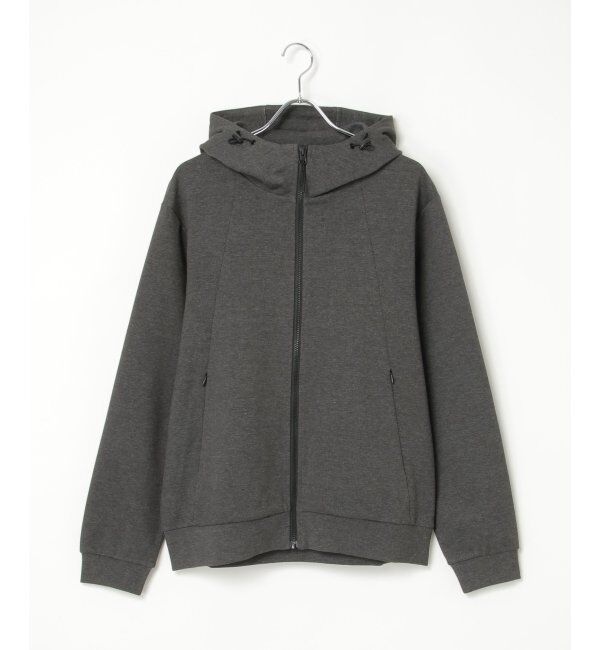 ikka「テックストレッチジップパーカー」|カーディガン|