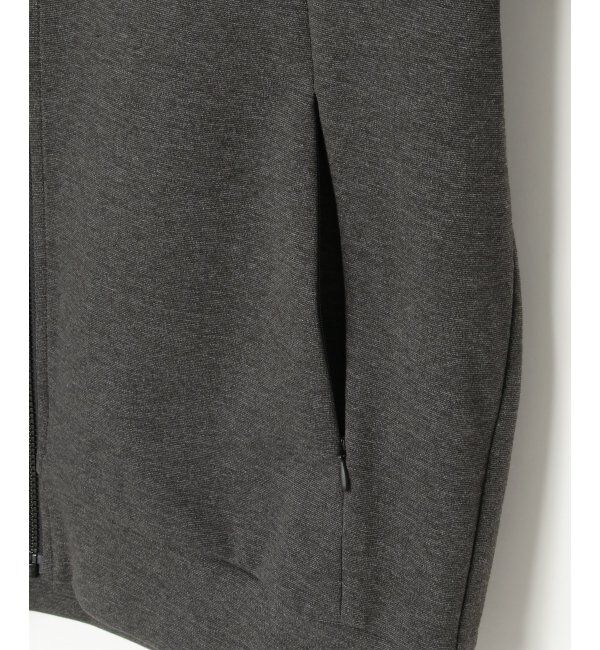 ikka「テックストレッチジップパーカー」|カーディガン|