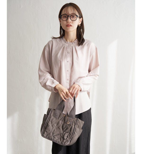 ikka「襟フリル2WAYブラウス」|シャツ・ブラウス|