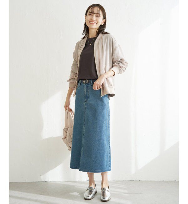 ikka「【雑誌InRed5月号掲載】シアーリブブルゾン」|ブルゾン・スタジャン|