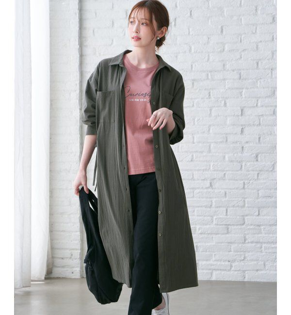 ikka「ロゴフォトプリントＴ」|Tシャツ・カットソー|