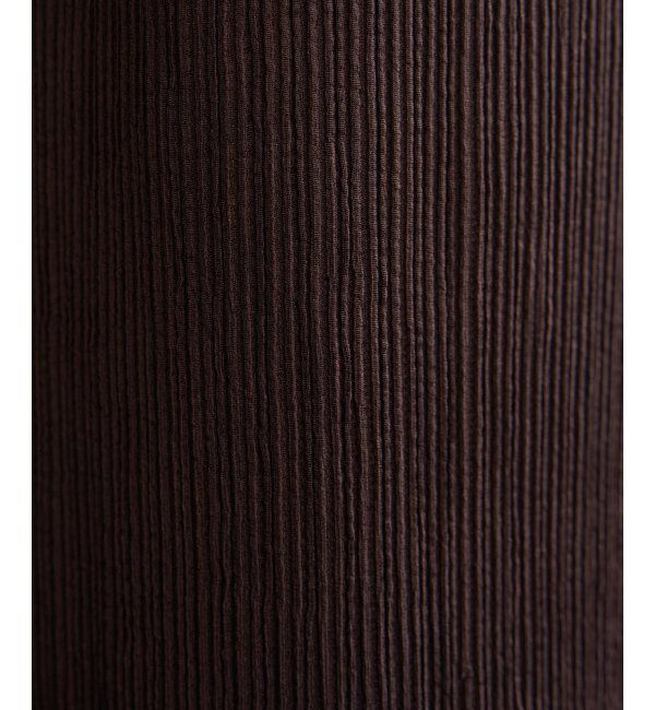 ikka「ジャガードプリーツワイドパンツ」|その他|