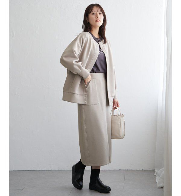 ikka「GOKU楽鹿の子ダンボールスカート」|スカート|