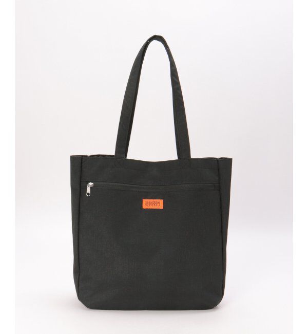 ikka「UNIVERSAL OVERALL ユニバーサルオーバーオール メランジ トートバッグ」|その他|ブラック