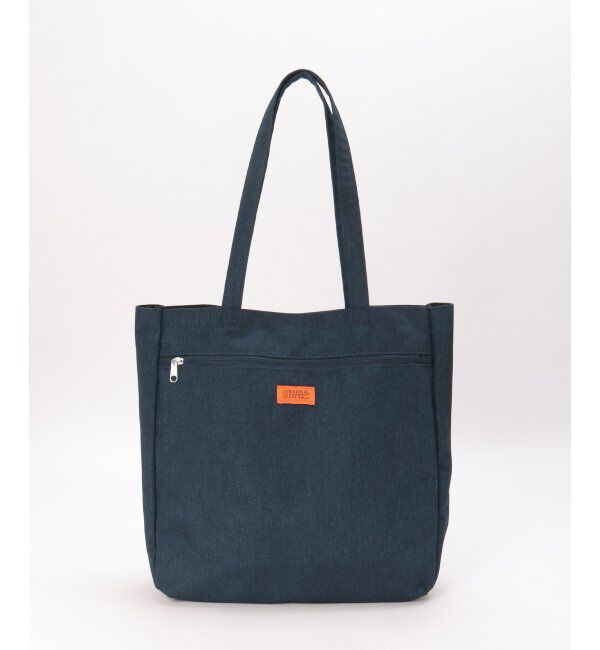 ikka「UNIVERSAL OVERALL ユニバーサルオーバーオール メランジ トートバッグ」|その他|ネイビーブルー