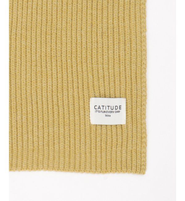 ikka「リブニットマフラー」|マフラー|