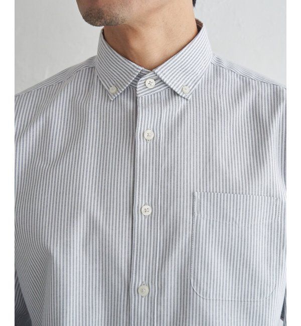 ikka「イージーケアソフトOXスイスカラーボタンダウンシャツ」|シャツ・ブラウス|