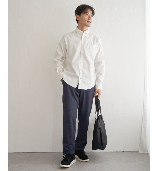 ikka「イージーケアソフトOXスイスカラーボタンダウンシャツ」|シャツ・ブラウス|