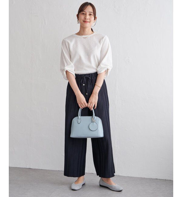 ikka「カットプリーツワイドパンツ【親子コーデ】」|その他|