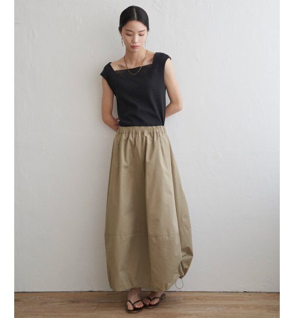 Lbc with Life「撥水バルーンドロストスカート」|スカート|