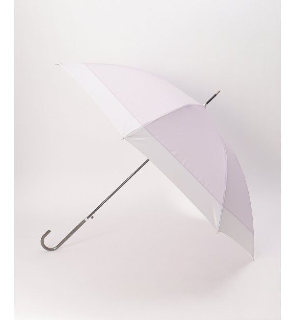 Lbc with Life「切り継ぎバイカラー 長傘」|傘|ラベンダー