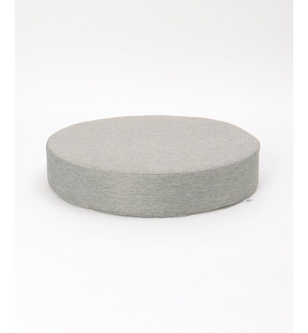 Lbc with Life「スラブ&ヘリンボンシートクッション ラウンド H8cm」|クッション・クッションカバー|