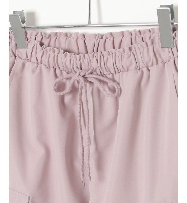 VENCE share style「ポプリンライン入りカーゴパンツ」|デニム|