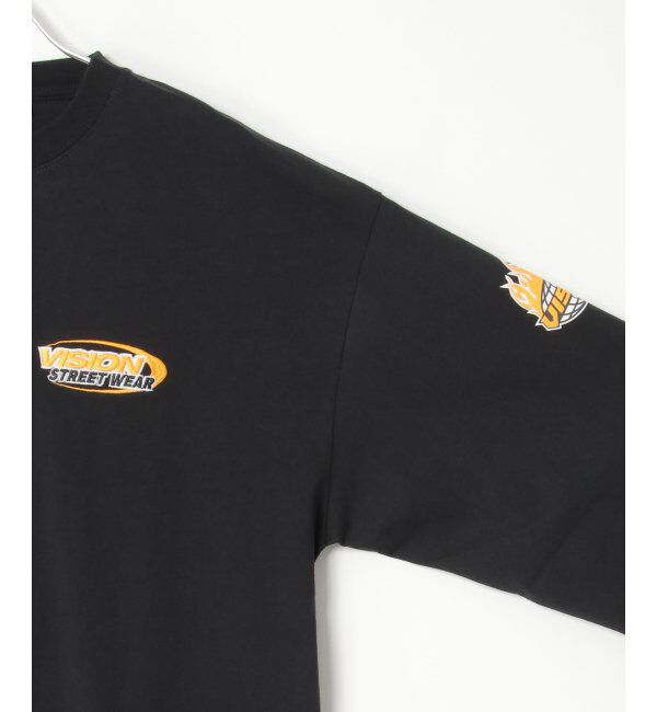 VENCE share style「VISION STREET WEAR ヴィジョンストリートウェア ロゴ袖プリントロンTシャツ」|Tシャツ・カットソー|