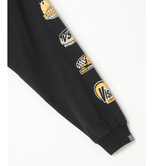 VENCE share style「VISION STREET WEAR ヴィジョンストリートウェア ロゴ袖プリントロンTシャツ」|Tシャツ・カットソー|
