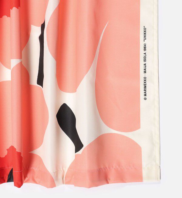 Marimekko「【オンラインストア限定】Unikko シャワーカーテン 180&times;200cm」|タオル|