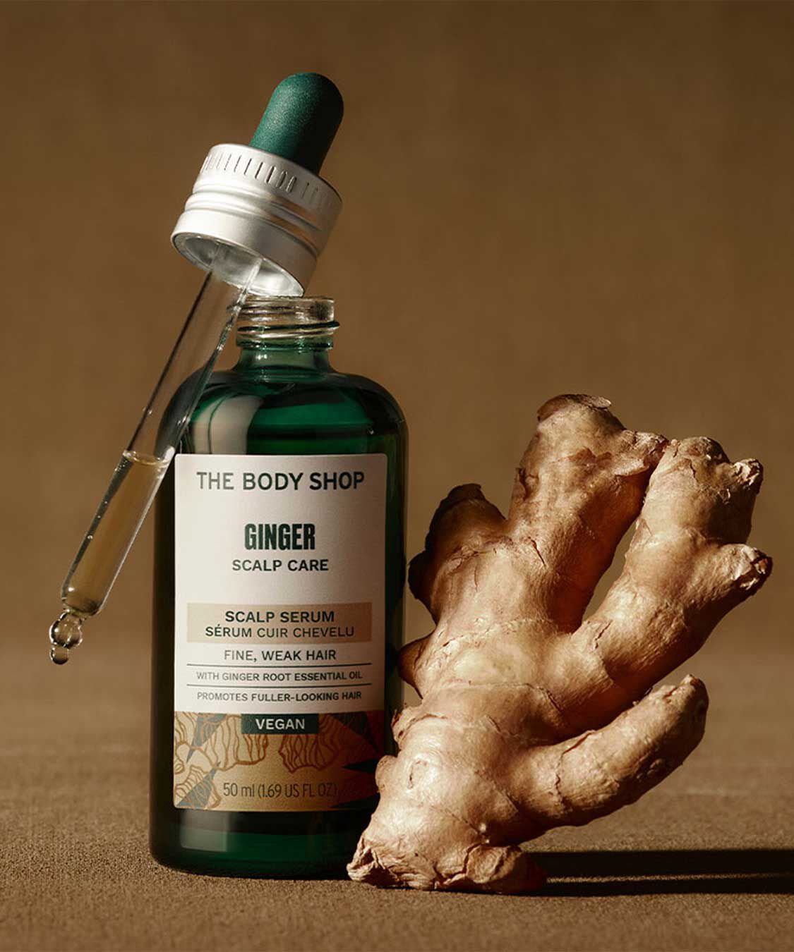 THE BODY SHOP「【オンライン限定】G スカルプセラム 50ｍL（香り：ジンジャー）」|その他|