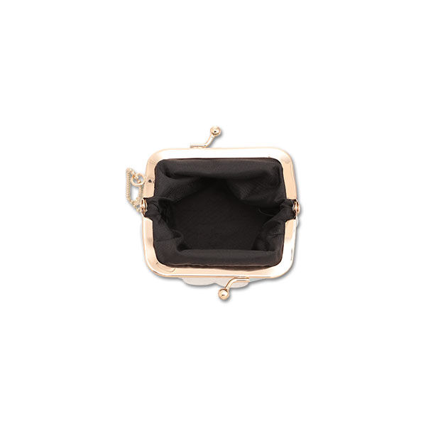 MARY QUANT「シンプルデイジーマーク２ ガマ口ポーチミニ」|ポーチ|