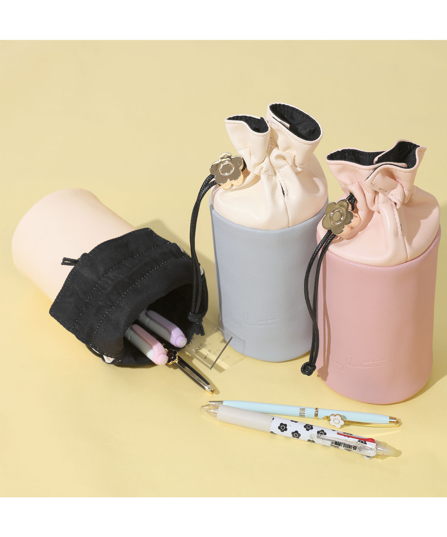 MARY QUANT「デイジーメタルストッパー スタンドペンケース」|その他|