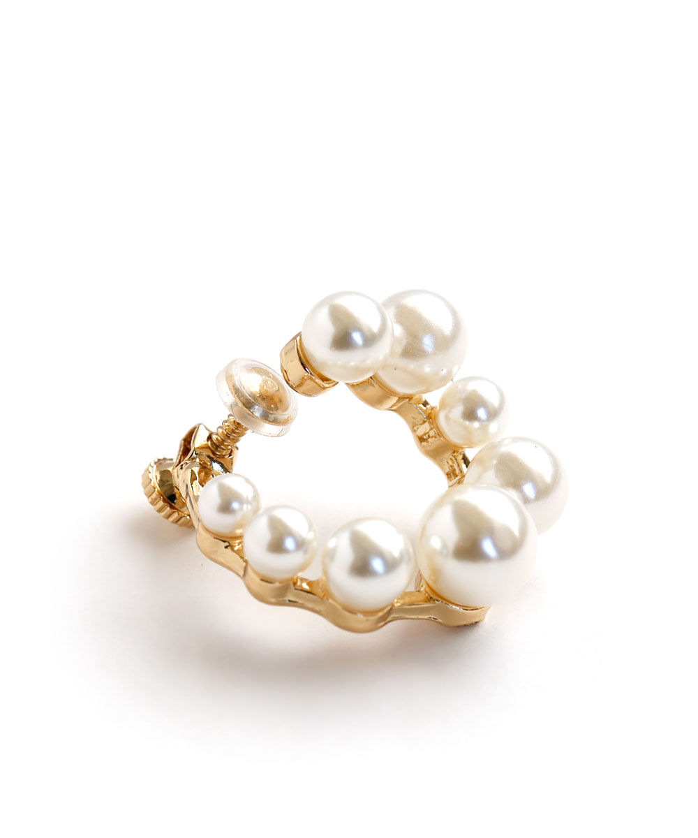 colleca la「パールサークルイヤリング」|イヤリング|