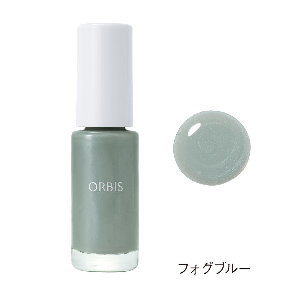 ORBIS「ORBIS オルビス ベースコート」|ネイルカラー|フォグブルー