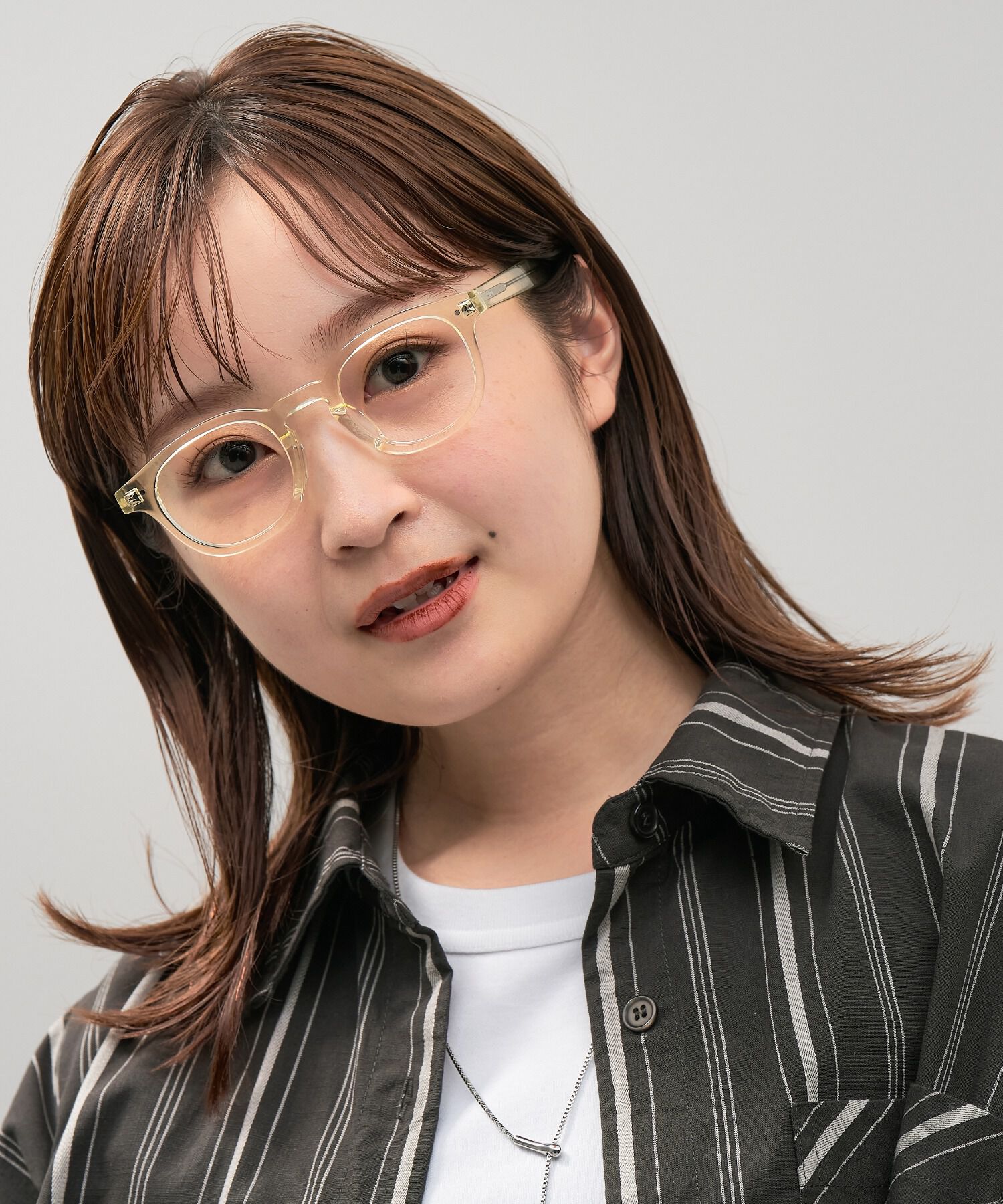  「ウェリントン型 ｜太縁メガネ｜黒縁メガネ｜ ユニセックス｜CLASSIC レンズ交換券付き」|メガネ|