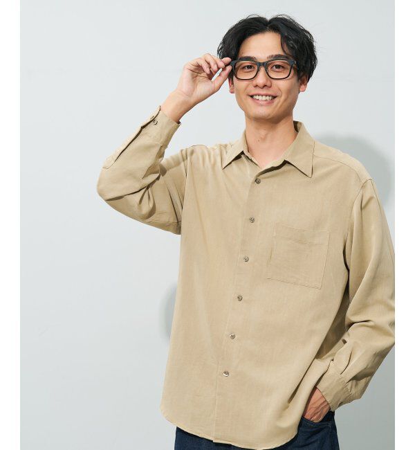  「ウェリントン型 メガネ | レザー調 ラバーテンプル 眼鏡 伊達メガネ 度付き CLASSIC レンズ交換券付」|メガネ|