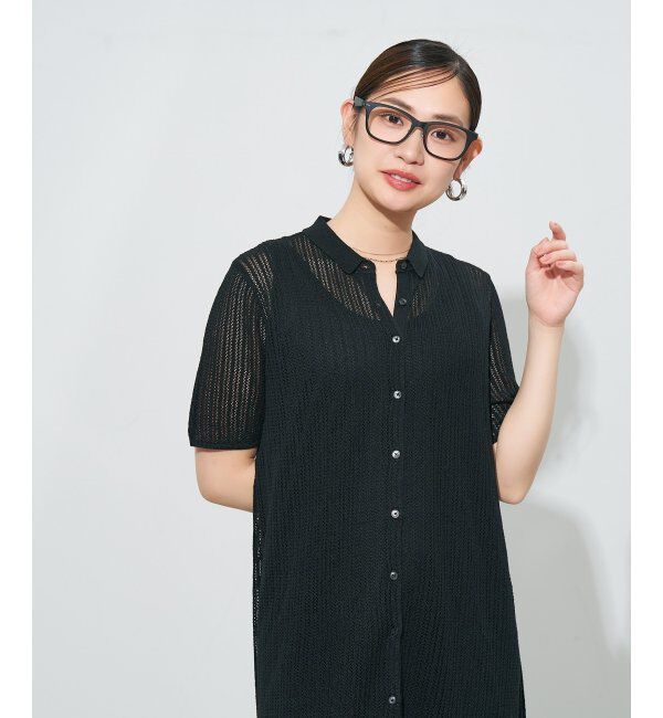  「ウェリントン型 メガネ | レザー調 ラバーテンプル 眼鏡 伊達メガネ 度付き CLASSIC レンズ交換券付」|メガネ|