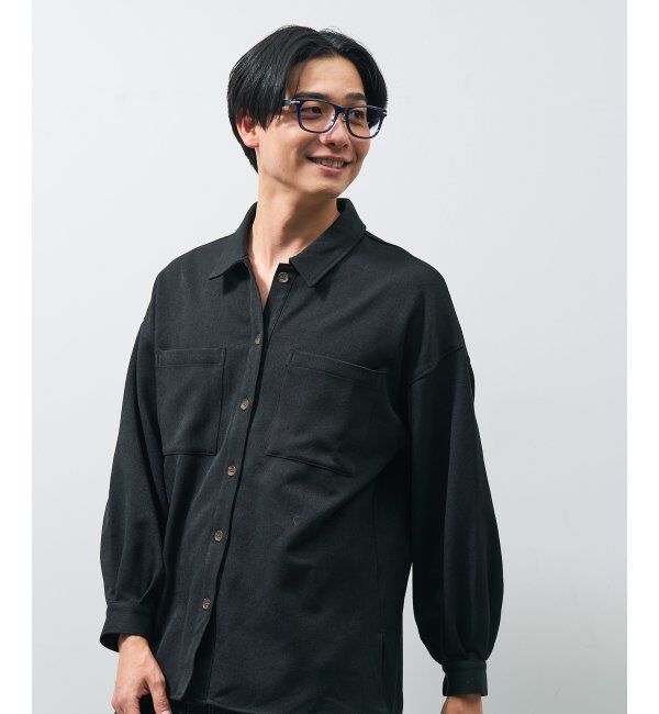  「ウェリントン型 メガネ | レザー調 ラバーテンプル 眼鏡 伊達メガネ 度付き CLASSIC レンズ交換券付」|メガネ|