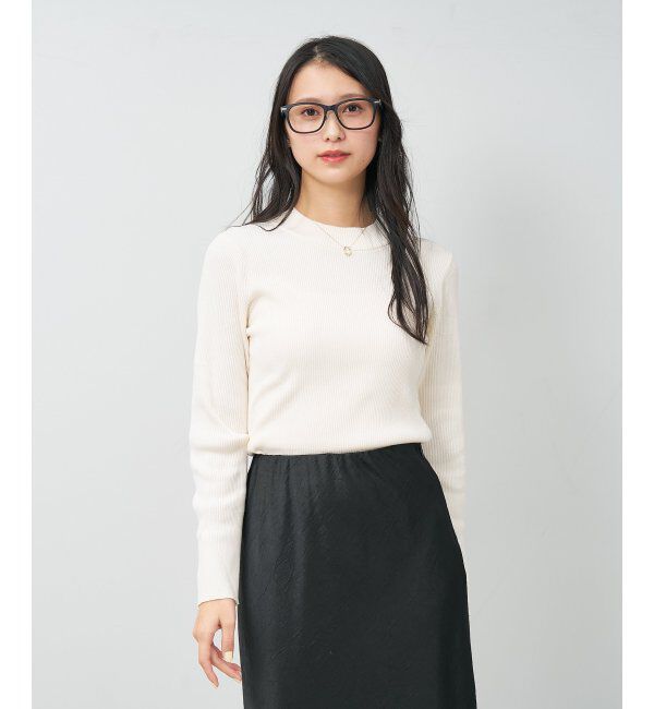  「ウェリントン型 メガネ | レザー調 ラバーテンプル 眼鏡 伊達メガネ 度付き CLASSIC レンズ交換券付」|メガネ|