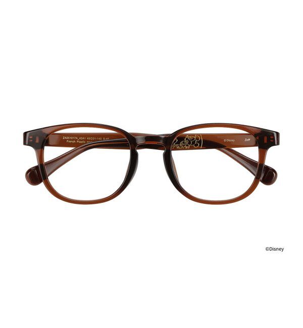  「[ミッキーマウス モデル]型 メガネ ディズニー 軽量 可愛い Disney Collection レンズ交換券付」|メガネ|