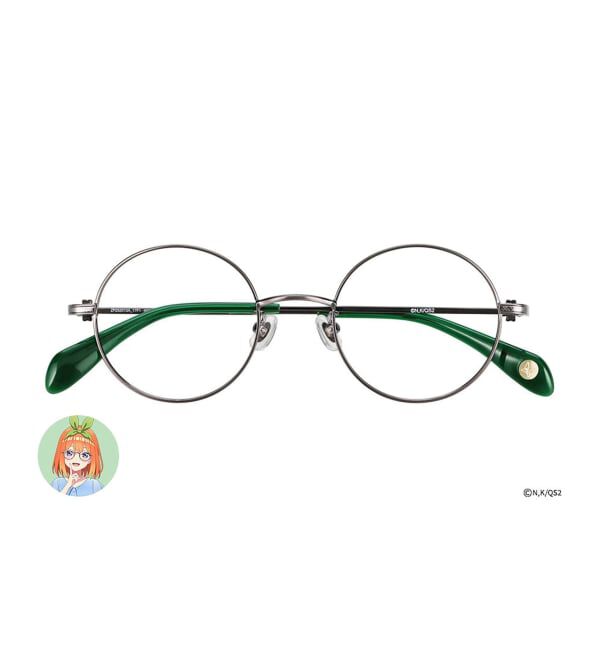  「Zoff｜五等分の花嫁＊ 中野四葉モデル[ご予約限定特典アクリルスタンド付き] レンズ交換券付」|メガネ|