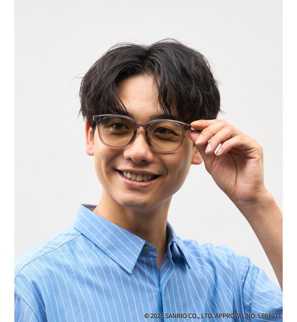  「Zoff｜はぴだんぶい ウェリントン型 サングラス｜紫外線対策 UVカット｜ユニセックス｜グッズ  」|サングラス|