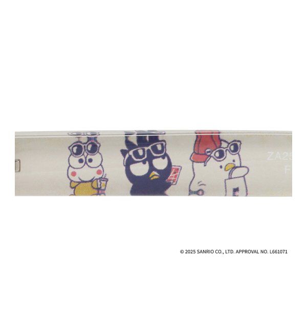  「Zoff｜はぴだんぶい ウェリントン型 メガネ｜伊達・度付きメガネ｜グッズ   レンズ交換券付」|メガネ|