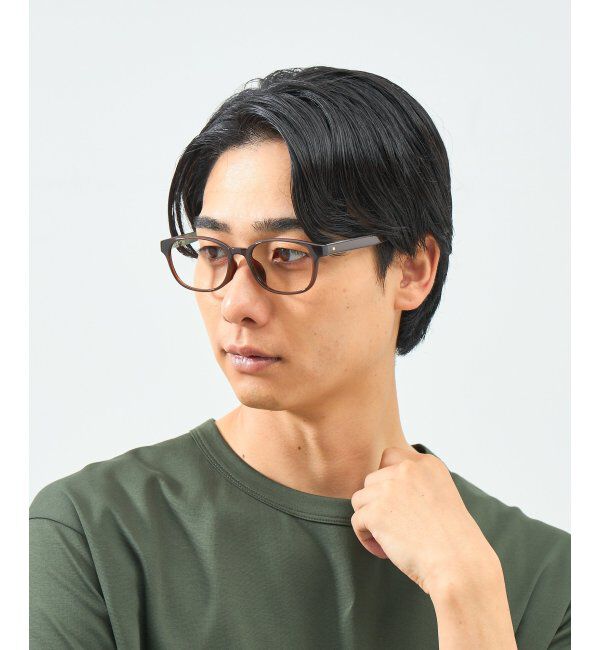  「Zoff｜はぴだんぶい ウェリントン型 メガネ｜伊達・度付きメガネ｜グッズ   レンズ交換券付」|メガネ|