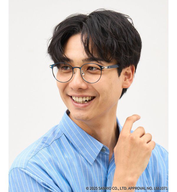  「Zoff｜はぴだんぶい 【ハンギョドン モデル】 メガネ｜伊達・度付きメガネ｜グッズ   レンズ交換券付」|メガネ|