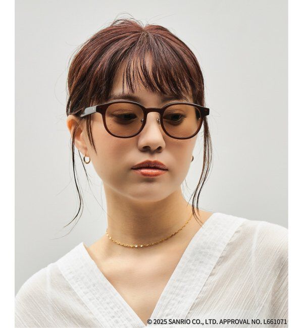  「【WEB限定】Zoff｜はぴだんぶい 調光サングラス｜紫外線で色が変わる 紫外線対策 UVカット｜グッズ  」|サングラス|